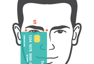 راهنمای سایز فریم عینک 2 credit card size marks 01