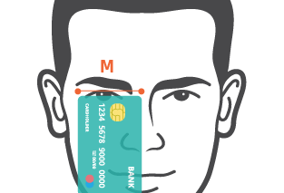راهنمای سایز فریم عینک 3 credit card size marks 02