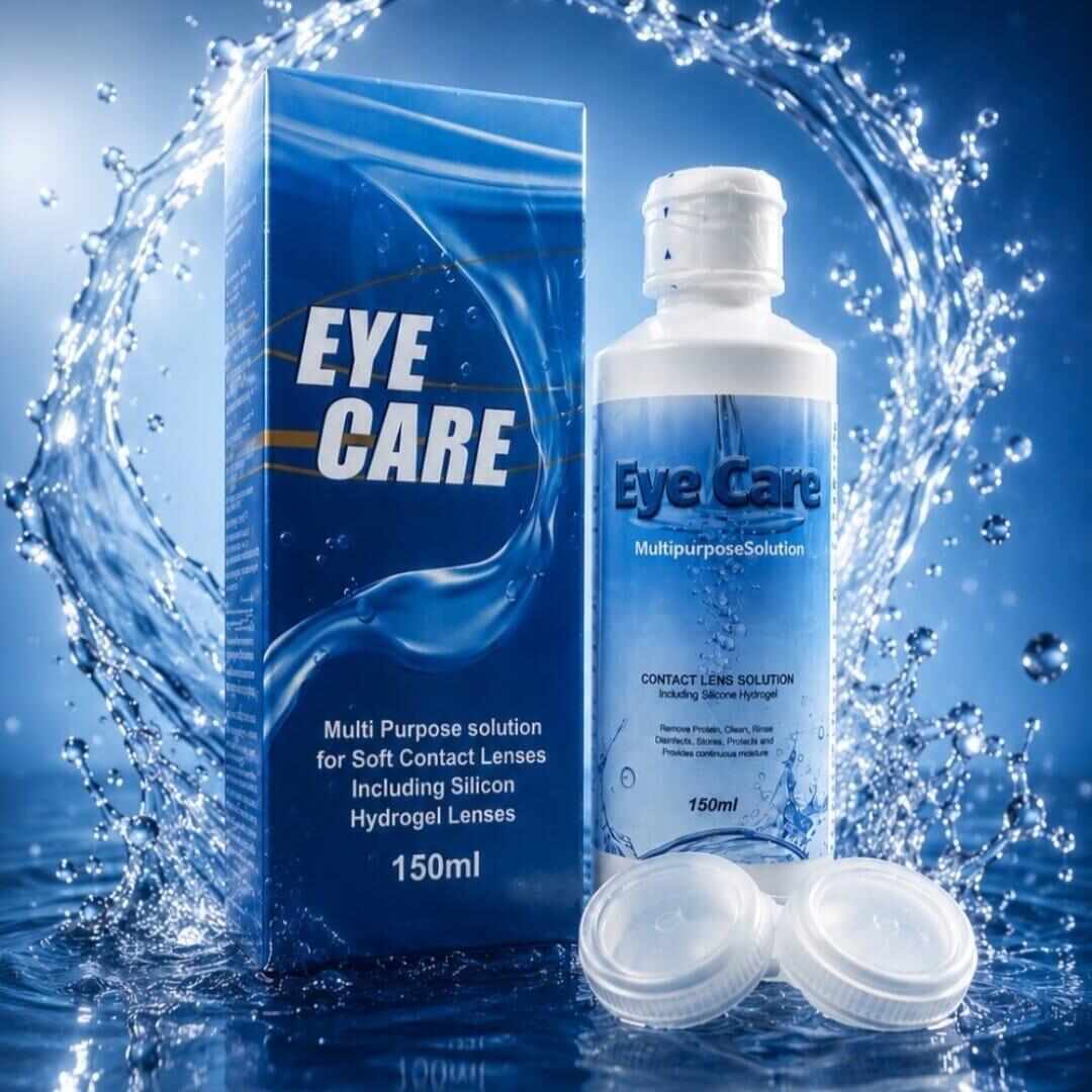 محلول لنز آی کر Eye Care حجم 150 میلی لیتر